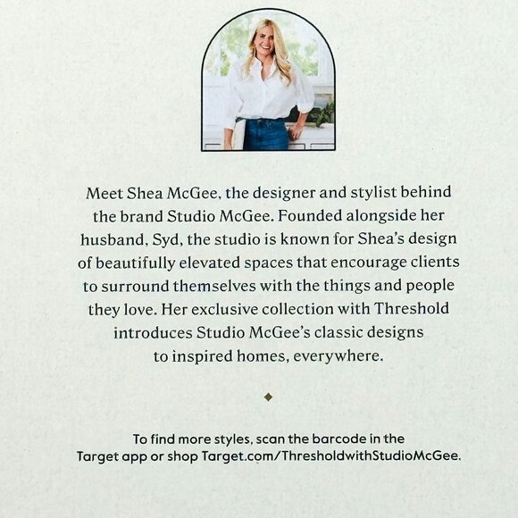 Threshold Studio McGee Forest Art Wall Decor Gold Distressed Frame 16x12 in - Picture 4 of 5